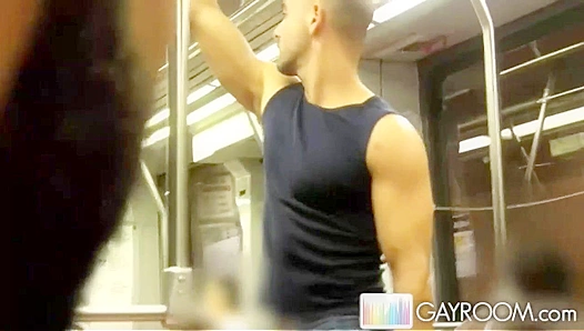 Adam Russos Steamy Elevator Fantasy Unfolds – Wild Gay Tryst Inside