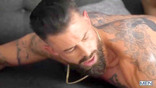 Deepthroating Wolfs Taut Hole: Johnnys Hung Thighs Pound Alphas Squeezing Rear