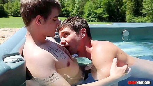 Raw Outdoors Rendezvous: Willys Hungry Butt Gets Hammered Hard by Colby Knox – 18+