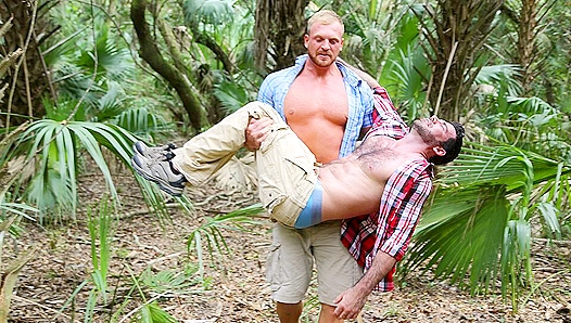 Billy Joshs Wild Woodland Romp: Steamy Encounter in Nature
