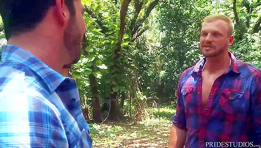 Billy Joshs Wild Woodland Romp: Steamy Encounter in Nature