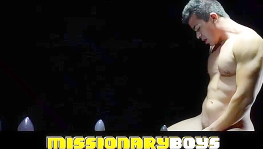 Patriarch Dominates Elders Rear: Latino Fire in Deep Missionary Thrusts – MissionaryBoys