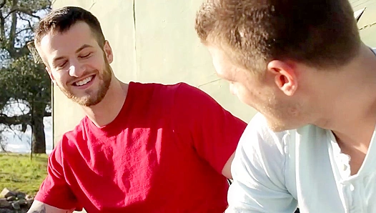 Bridger Watts and Quentin Gainzs Steamy Neighborhood Encounter Unleashes Raw Passion