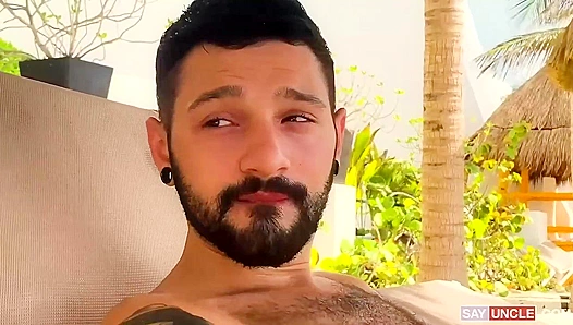Igors Steamy LatinLeche Threesome: Raw Anal Passion Ignites Between Hung Studs