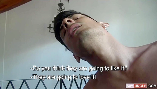 Steamy Latino Threesome: Pablos Anal Surprise Ignites Matts Passion
