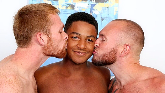 Calhouns Hung Stud Buddies Pound His Tight Hole Wildly at Jason Hillcrests Party -