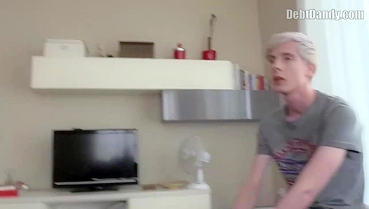 Bleached Blonde Boy Gets Ripped Apart in Debt Payment XXX
