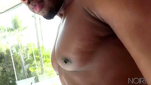 Dillon Diazs Tight Hole Envelopes DAngelo Jacksons Massive Black Cock: Raw Anal Lust -