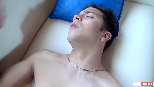 Steamy Steamboat Ride: Hung Latino Hunk Takes Massive Load Up Tight Rear – HotLecheAction