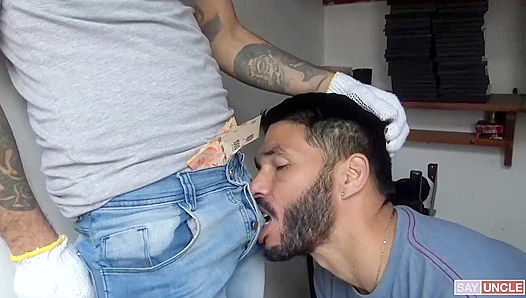 Ripped Latino Hunk Enjoys Stretching His Firm Rear Around Thick Meat – HotPassion 18+