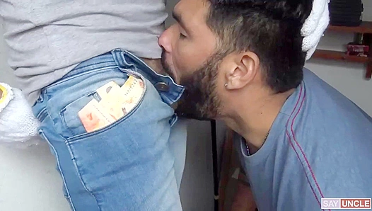 Ripped Latino Hunk Enjoys Stretching His Firm Rear Around Thick Meat – HotPassion 18+