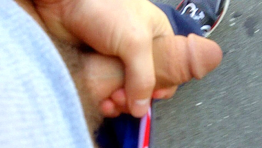 Jakes Naughty Public Display: Masturbating Openly Caught on Cam - GayXXX