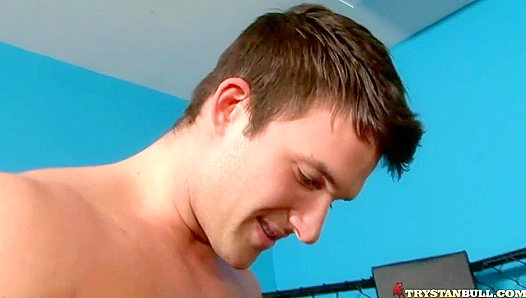 Trystan Justins Scorching Bed Romp - Steamy Gay Threesome Thrills
