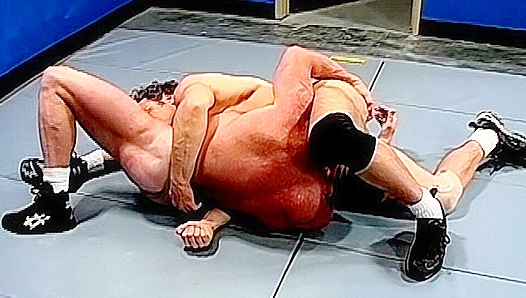 Wrestling Rivals Engage in Raw, Passionate Sex – Bonus Hunk Fucking