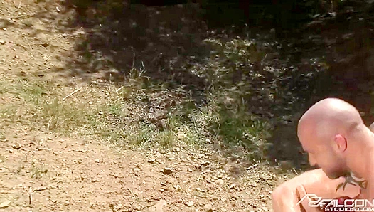 Muddy Makeout Leads to Messy Gay Blowjobs as Luke Riley and Ty LeBeau Go Deep in the Dirt