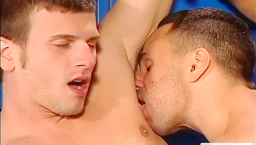 Conner Habib Derrek Diamond Engulfed in a Fiery Prone Anal Rendezvous as Thirst