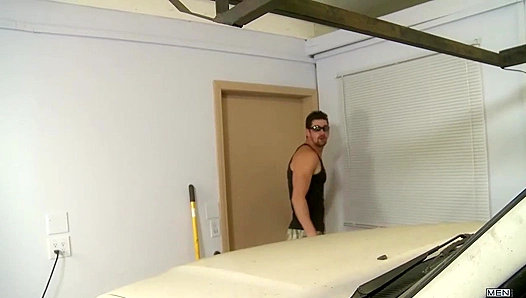 Andrew Stark Surrenders to Topher DiMaggios Dominance: Raw Lust Fueled by Bottoms