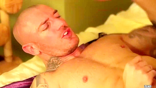 Beefy Brit Lads Go Wild in Mutual Throes of Anal Passion - Paddy Francesco