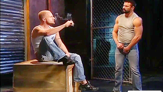 Flaming Desire Unleashed: Hunky Smokers Luke, Kyle Engulf Each Other in Searing Gay Lust