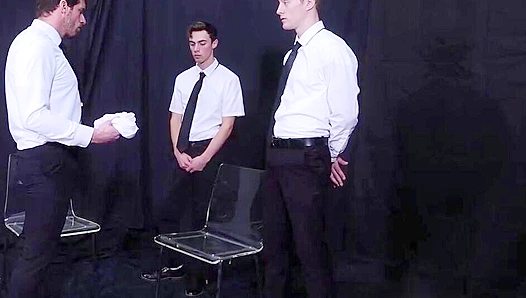 Intense Elderly Seduction: Nick Dominates the Missionary as Steam Rolls Off Their Coupled