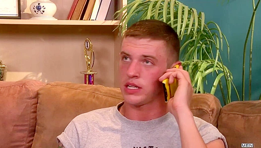 Ryders Rapture: James Devours Tophers Massive, Veiny Cock in Furious Deep Throating