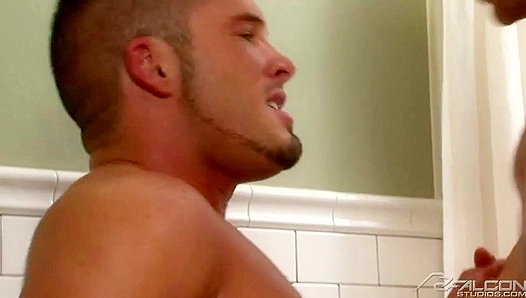 Steamy Shower Sex: Aiden Takes Jordans Huge Cock for a Wild Ride