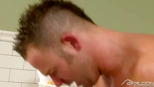 Steamy Shower Sex: Aiden Takes Jordans Huge Cock for a Wild Ride