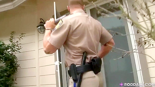 Searing Nights on Patrol: Hunky Officers Flashing Lights Lead to Scorching Encounters –