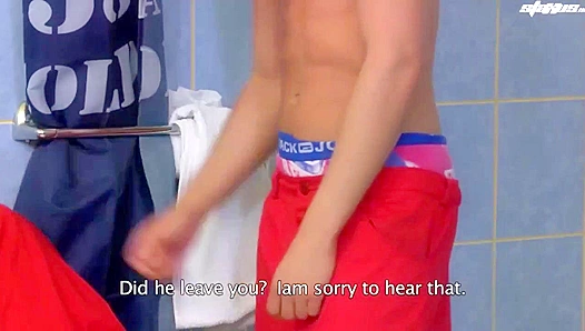 Max Brown and Tom Nutt Lose Control in Steamy Gay Threeway Romp