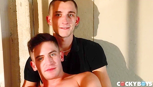 Theo Versus Trevor: Intense Bareback Rivalry for Supremacy – CockyBoys