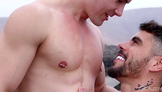 Searing Passion Ignites as Austin Valentins Bodies Melt in a Volcanic Orgasmic Union -