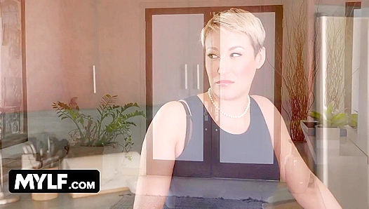 Stepmoms Forbidden Desire: Dominating Stepson GF in Sizzling Mnage Trois – XXX