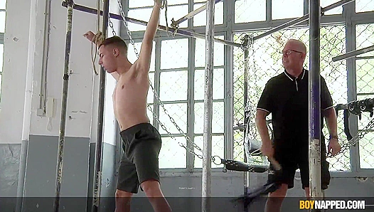 Kanes Seductive Tease: Jonnys Rock Hard Throbbing Cock Cant Resist the Temptation