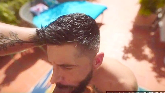 Ink-Stained Beefcakes Tight Hole Ravaged by Monster Dick - Hot Gay Anal Thrills 18+