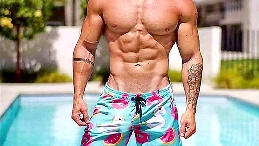 Huge Trainer Takes Control: Steamy Bareback Workout Domination Session at the Gay Gym –