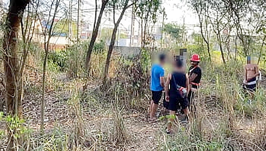 Steamy Forest Gang Bang Unleashes Wild Security Guards Raw Desire – GayPornNature 18+