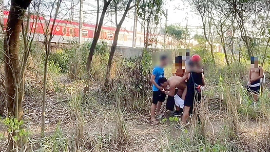 Steamy Forest Gang Bang Unleashes Wild Security Guards Raw Desire – GayPornNature 18+