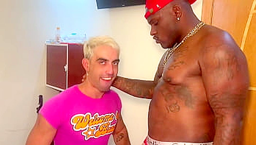 Powerful Big Black Cock Claims Submissive Sissys Tight Hole in Raw, Uncut Gay Sex –
