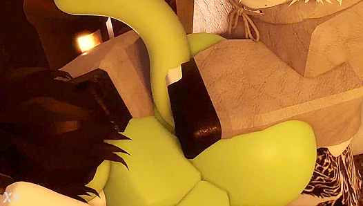 Double Dose of Throbbing Meat: Hung Studs Ravage the Flesh-Hungry, Sweat-Drenched Femboy