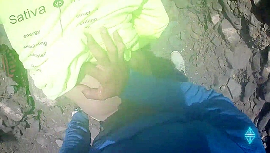 Young Wanderer Stumbles Upon My Public Urination - Instant Lust Ignites