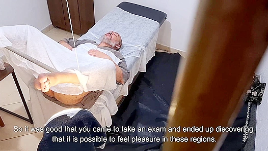 Doctors Orders Turn into Forbidden Play: Prostate Exam Leads to Thrilling Strap-On