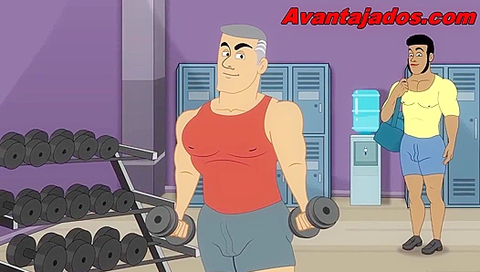 Majestic Gay Animation Features Huge Erections - 18+