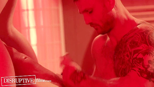 Carters Steamy Stalk Leads Him to Witness an Epic DP Threesome at the Bathhouse -