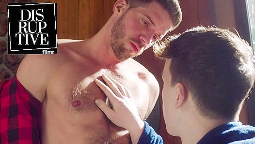 Rugged Lumberjack Claims Virginal Twink Troye In Raunchy, Unbridled Sex