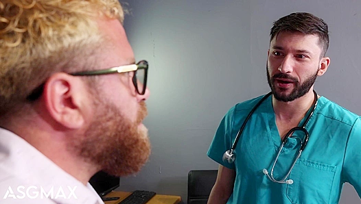 Healing Touch: Dr. Cures Rileys Ills with Throat-Watering Cock Worship – Pride Studios 18+