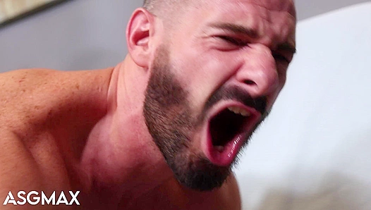 Muscular Showdown: Thick Cock Overpowers Ripped Adonis in Steamy Threesome – PrideStudios