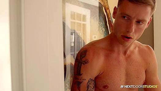 Stepbrothers : Spanking Johnny Rude for Stealing Dads Dick