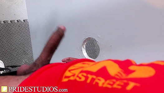 Riley Mitchells Mind Blown as Thick Load Pours Down Throat at Glory Hole