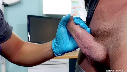 Medical Student Swallows Patients Hot Load – Intense Deepthroat Orgy
