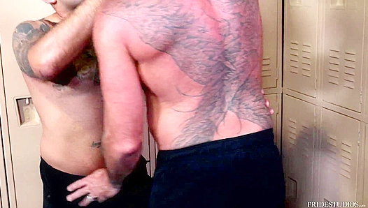 Ripped Stud Jack Dyers Gets Pierced for First Bareback Gym Slam